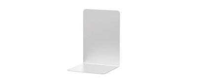 Boekensteun maul 12x12x17.5cm aluminium zilver | 12 stuks
