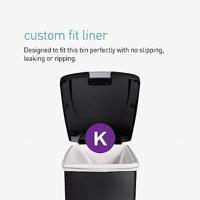 Simplehuman Afvalemmer Slimline 40 liter - thumbnail