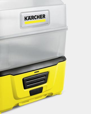 Hogedrukreiniger - KARCHER - OC 3 PLUS - Compact - Accu-aangedreven - Mobiele reiniging