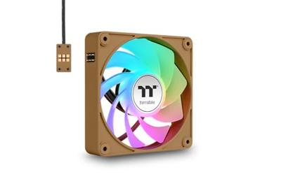 Thermaltake CT140 EX Reverse ARGB Sync PC Computer behuizing Ventilator 14 cm Bruin, Zand 3 stuk(s) Thermaltake CT140 EX Reverse ARGB Sync PC Computer behuizing Ventilator 14 cm Bruin, Zand 3 stuk(s)
