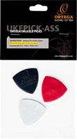 Ortega UKEPICK-ASS plectrum set ukelele leer (3 stuks) - thumbnail