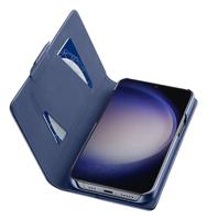 Cellularline BOOK3GALS24B Booklet Samsung Samsung Galaxy S24 Blauw Met standfunctie - thumbnail