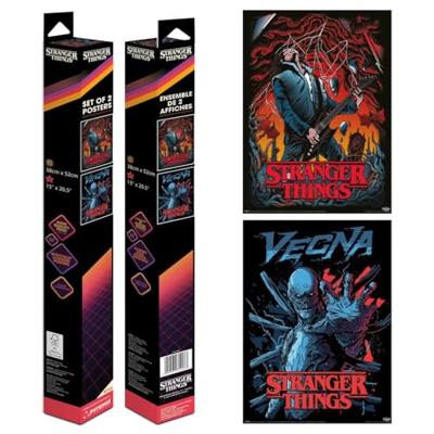 Stranger Things Poster 2-Pack 38 x 52 cm