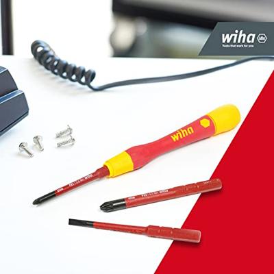 Wiha 43167 | Fijnschroevendraaierset | PicoFinish® | slimVario® electric | 4-delig - 43167