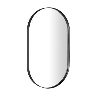 Spiegel Sapho Puno 40x70 cm Framed Zwart Spiegel Sapho Puno 40x70 cm Framed Zwart