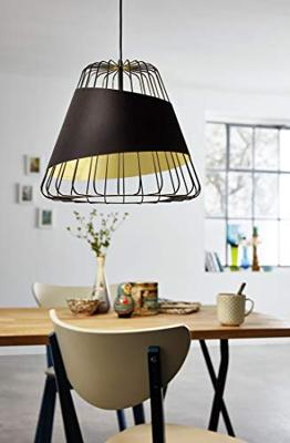 Eglo Design draadhanglampAustell 43cm zwart met goud - 49509