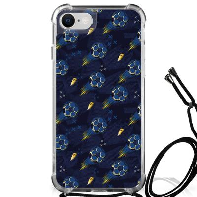 Doorzichtige Silicone Hoesje voor iPhone SE 2022 | 2020 | 8 | 7 Voetbal Doorzichtige Silicone Hoesje voor iPhone SE 2022 | 2020 | 8 | 7 Voetbal