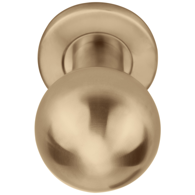 Formani | Voordeurknop LB501 Vast op Rozet | PVD licht brons Formani | Voordeurknop LB501 Vast op Rozet | PVD licht brons