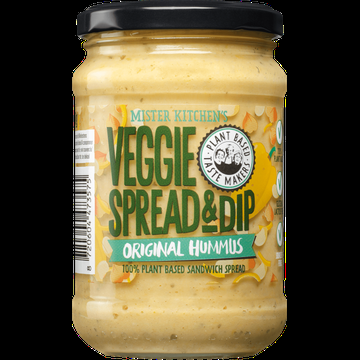 Veggie Spread & Dip Original Hummus 270 g bij Jumbo Veggie Spread & Dip Original Hummus 270 g bij Jumbo