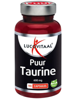 Lucovitaal Taurine Puur 600mg Capsules - thumbnail