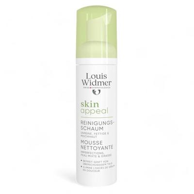 Louis Widmer SkinAppeal Reinigende Mousse Onzuivere Huid Zonder Parfum 150ml