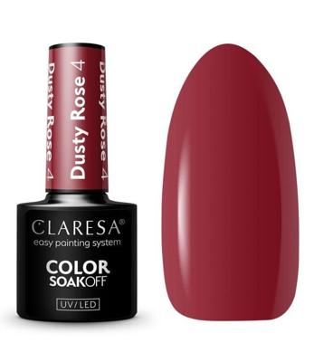Claresa uv/led gellak 5ml dusty rose 4
