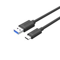 Unitek C14103BK USB 3.1 kabel type A - type C M-M 2M / overdracht tot 5Gbps / hoogwaardige koperdraden/synchronisatie en laden/Macbook/Chromebook Pixel - thumbnail
