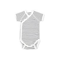 Set van 3 rompertjes PETIT BATEAU marineblauw - thumbnail