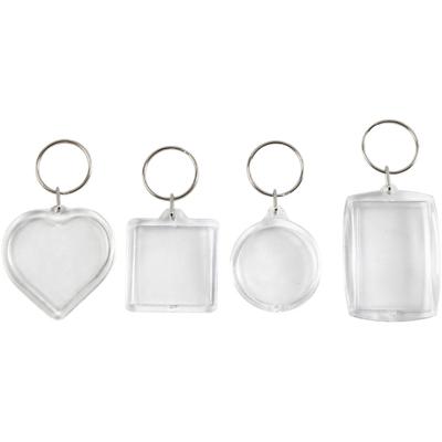 Creativ Company sleutelhanger vormen, 4st.