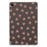 Hippe Hoes voor Samsung Galaxy Tab A9 Plus Poep Emojis - thumbnail