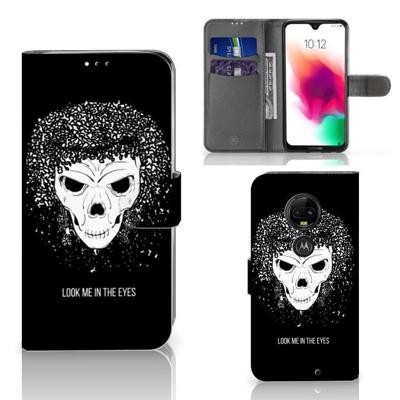 Telefoonhoesje met Naam Motorola Moto G7 | G7 Plus Skull Hair Telefoonhoesje met Naam Motorola Moto G7 | G7 Plus Skull Hair