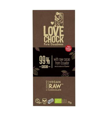 Lovechock Extreme Dark 99% Cacao