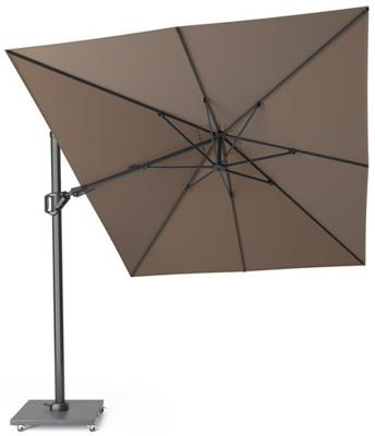 Platinum Sun & Shade zweefparasol challenger t2 premium 350x260cm havana