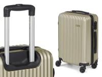 Kofferset Groen Strepen 3 Onderdelen - thumbnail