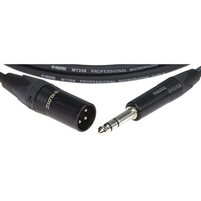 Klotz M1MS1B0500 Neutrik XLR/M 3p - jack 3p 5 meter signaalkabel