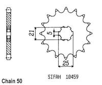 ESJOT Sprocket 530 17z standard - thumbnail
