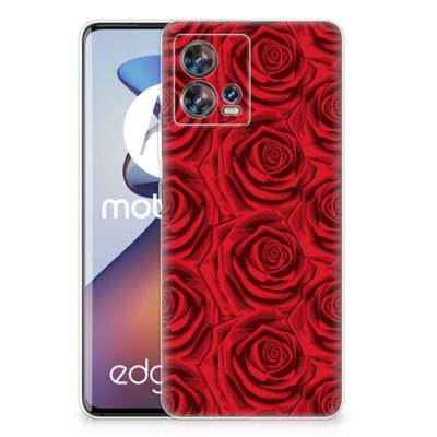 Motorola Edge 30 Fusion | TPU Case | Red Roses