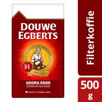 Douwe Egberts Aroma rood filterkoffie - 500 gram - (Verkoop per stuk) - thumbnail