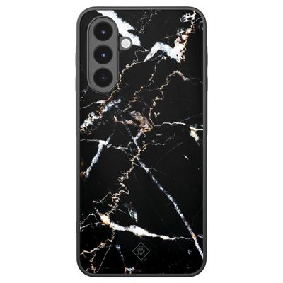 Samsung Galaxy A17 hoesje - Marmer zwart