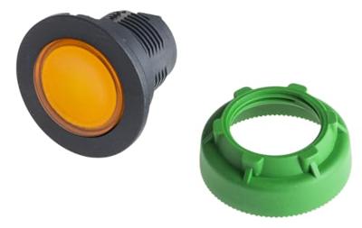 Schneider Electric ZB5FW353 ZB5FW353 Frontelement voor verlichte druktoets 1 knop Druk-ontgrendeling 1 stuk(s)