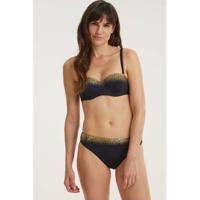 marlies dekkers brazilian bikinibroekje Isthar zwart/goud - thumbnail