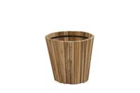 Plantenbak Miguel small teak 58cm. (H 50 cm.) | 4 Seasons Outdoor - thumbnail