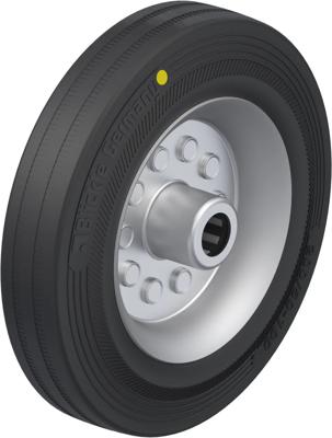 Blickle VE 200/20R-EL Wiel met hoog draagvermogen Wieldiameter: 200 mm Draagvermogen (max.): 205 kg 1 stuk(s)