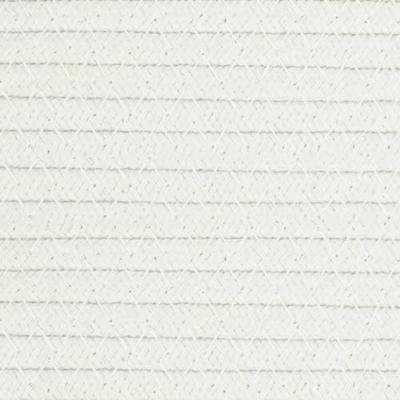 VidaXL Opbergmand ø 40x25 cm katoen grijs en wit