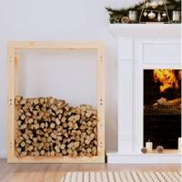 Haardhoutrek 80x25x100 cm massief grenenhout - thumbnail