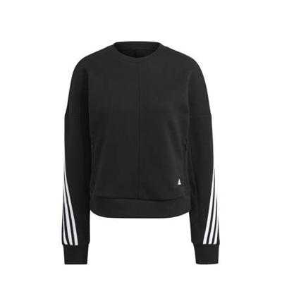 adidas Performance sportsweater zwart/wit adidas Performance sportsweater zwart/wit