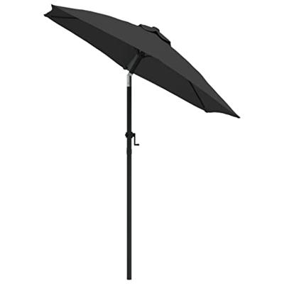 Parasol 200x224 cm aluminium antraciet