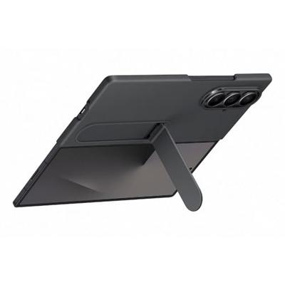 Samsung Silicone Case voor Samsung Galaxy Z Fold7 5G Telefoonhoesje Zwart - thumbnail