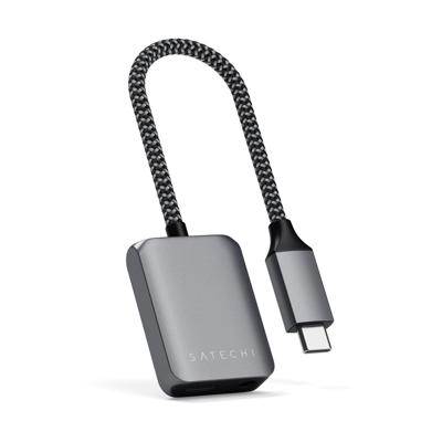 SATECHI USB-C PD Audio Adapter - 3.5mm Koptelefoon Aansluiting & PD 3.0 Opladen - Voor M2/ M1 iPad Pro, M1 iPad Air, 2022 10E Generatie iPad, 2021 iPad Pro, 2021 iPad Mini En Meer