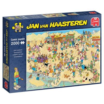 Jan van Haasteren - Zandsculpturen Puzzel 2000 Stukjes