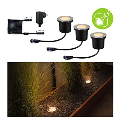 Paulmann P+S Floor Set insect friendly 94717 Verlichtingssysteem Plug&Shine LED-buiteninbouwlampen (basisset) LED 13.5 W Goud Antraciet