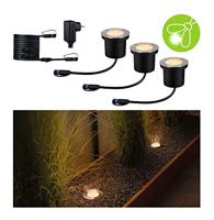 Paulmann P+S Floor Set insect friendly 94717 Verlichtingssysteem Plug&Shine LED-buiteninbouwlampen (basisset) LED 13.5 W Goud Antraciet - thumbnail