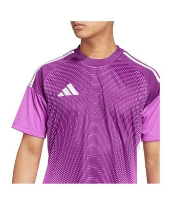 adidas Tiro 25 Competition Keepersshirt Korte Mouwen Paars Wit