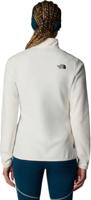 The North Face 100 Glacier 1/4 Zip Fleece Dames White Dune/NPF M - thumbnail