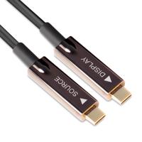 club3D CAC-1589 USB-C-kabel USB-C stekker 20.00 m Zwart - thumbnail