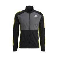 adidas Performance Own The Run hardloop jack zwart/grijs/geel - thumbnail