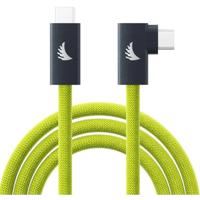 Angelbird USB-C 3.2 Solid Flex Tether Cable Right-Angle Lime 4,5m - thumbnail