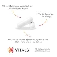 Vitals Magnesium 100 mg Capsules - thumbnail