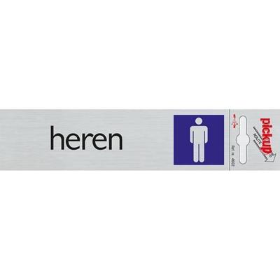 Route Alulook 165 x 44 mm Sticker heren horizontaal Pickup - Pickup
