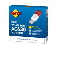 AVM FRITZ!WLAN Stick AC 430 Edition International Wifi adapter Transparant - thumbnail